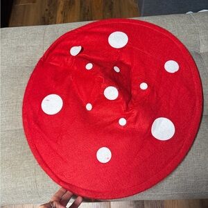 iHeartRaves Red and White mushroom hat